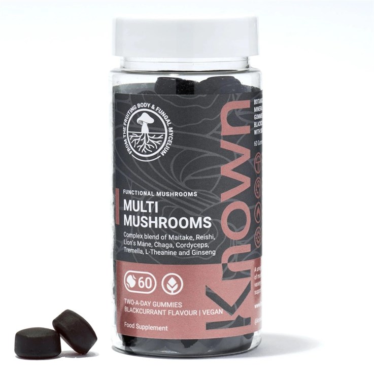 Known Nutrition Multi Mushroom Vegan Gummies - 60 count