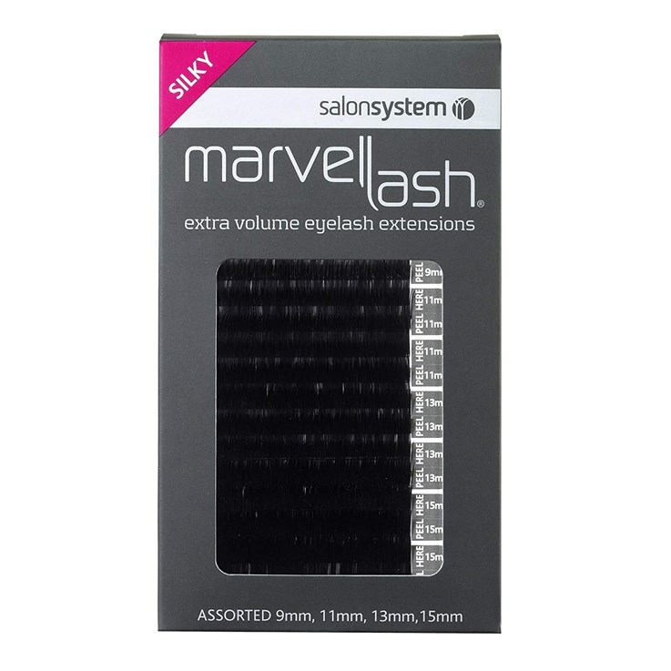 Marvelash Extra Volume Silky Eyelash Assorted Black