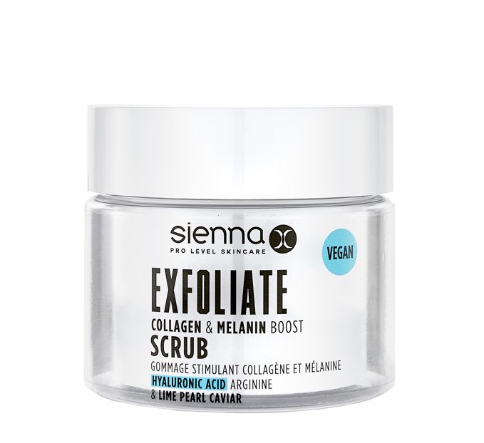 SiennaX Exfoliate Collagen Melanin Scrub