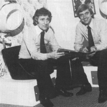 Howard Littler and Alan Crawford, founding member of Alan Howard Hair and Beauty