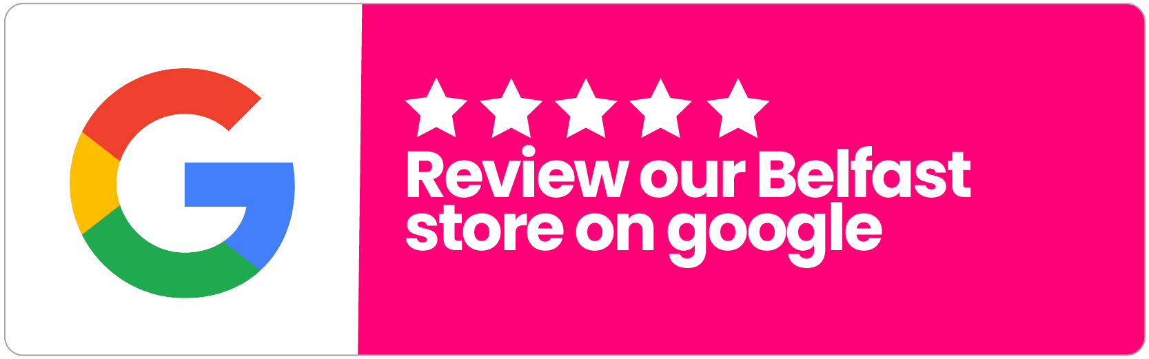 Please leave us a review on google