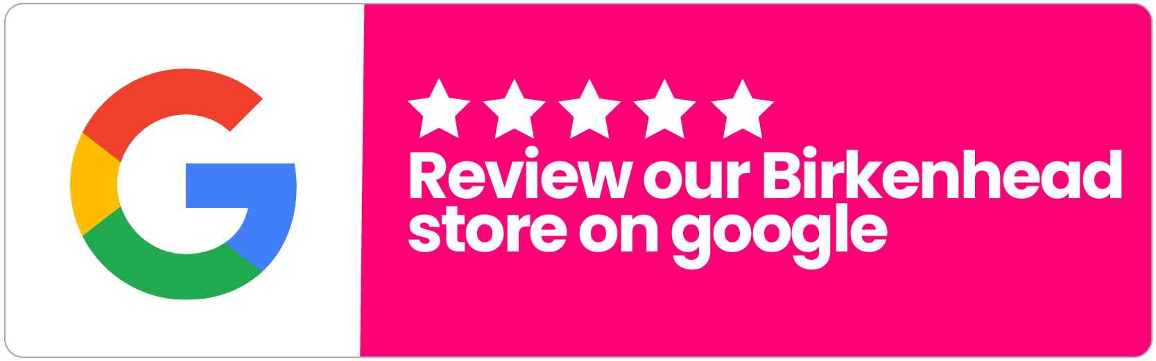 Please leave us a review on google