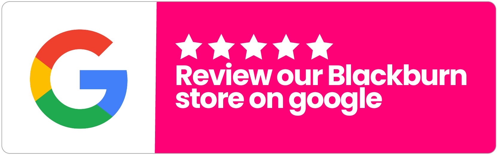 Please leave us a review on google