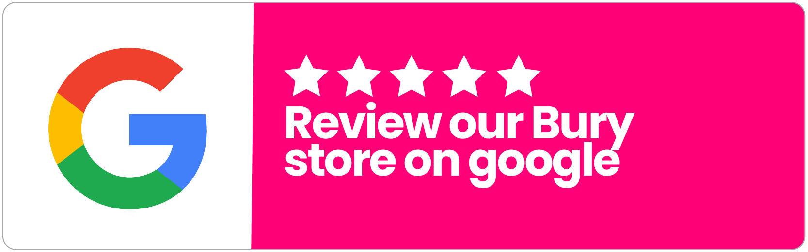 Please leave us a review on google