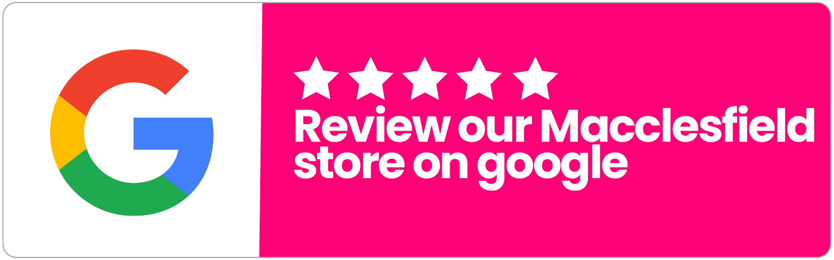 Please leave us a review on google