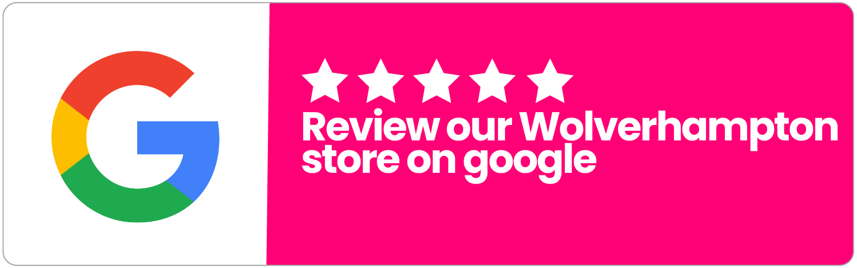 Please leave us a review on google