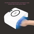 Halo Wired LED Starter Nail Lamp - White Alternative Image