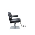 Scorpion Sunne Salon Styling Chair - Black & Silver  Alternative Image