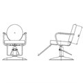 Takara Belmont ZEN KU Salon Styling Chair Alternative Image