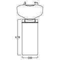 REM Aqua Pedestal Backwash Unit Alternative Image