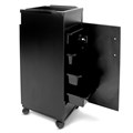 REM Secura Hairdressing Beauty Salon Trolley - Black Alternative Image