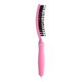 Olivia Garden Fingerbrush Lollipop Pink (with charm) Alternative Image