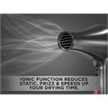 Wahl Pro Slim Ionic 2000w Hairdryer Black Alternative Image