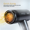 Wahl Vanquish Compact Digital Hair Dryer -  Black Alternative Image