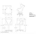 REM Clover Beauty Stool - White Alternative Image