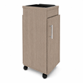 REM Secura Hairdressing Beauty Salon Trolley - Vicenza Oak Alternative Image