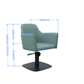 Scorpion Hamar Salon Styling Chair - Green Alternative Image