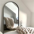 Scorpion Saxnas Salon Mirror - Black 170cm x 80cm Alternative Image