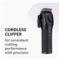 BaByliss PRO Fresh FX Cordless Clipper - Black Alternative Image