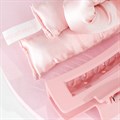 Brushworks Heatless Hair Curling Gift Set - Pink 5 Piece Alternative Image