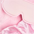 Brushworks Cosy Sleep Pillowcase & Eye Mask Duo - Pink Alternative Image