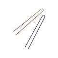 Hair Tools 2.5" Plain Pins Brown 400 Pack Alternative Image