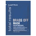 Matrix Total Results Brass Off Mask 10 x 30ml Sachets Alternative Image