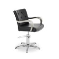 Scorpion Pinnacle Otnes Salon Styling Chair - Black Alternative Image