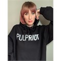 Pulp Riot Oversized Hoodie - Black Alternative Image