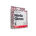 Agenda Nitrile Gloves Pink Small 20 pack Alternative Image