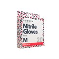 Agenda Nitrile Gloves Pink Medium 20 pack Alternative Image