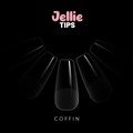 Halo Jellie Nail Tips Coffin Mixed Sizes 0-11, 120 Pack Alternative Image