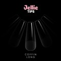 Halo Jellie Nail Tips Coffin Long Mixed Sizes 0-11, 120 Pack Alternative Image