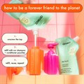amika forever friend refillable reusable shampoo bottle - 300ml Alternative Image