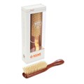 Kent Salon Ladies Finest Satinwood Pure Soft White Bristle Narrow Brush Alternative Image