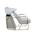 Scorpion Halden Salon Backwash Chair Unit - Champagne Alternative Image