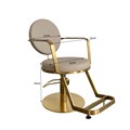 Scorpion Halden Salon Styling Chair - Champagne  Alternative Image