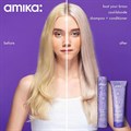 amika bust your brass cool blonde conditioner - 250ml Alternative Image