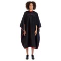 amika hairdressing salon cape - black Alternative Image