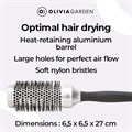 Olivia Garden-Essential Blowout Brush Classic Silver 45mm Alternative Image