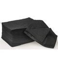 Hair Tools Disposable Towels BLACK 50 pack Alternative Image