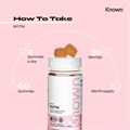 Known Biotin Hair Gummies - 60 Count  Alternative Image