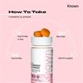 Known Turmeric & Ginger Beauty Gummies - 60 Count  Alternative Image