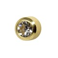 Caflon 24ct Gold Plated April Bezel Set Alternative Image