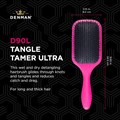 Denman D90L Tangle Tamer Hair Brush - Ultra Pink Alternative Image