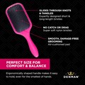 Denman D90L Tangle Tamer Hair Brush - Ultra Pink Alternative Image