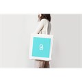 Quif x Shed Organic Natural Cotton Shopper Tote Bag Alternative Image
