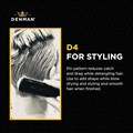 Denman D4 Original Styler 9 Row Brush Black Alternative Image