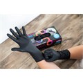 Framar Black Midnight Mitts Nitrile Gloves Small (long cuff) 100 pk Alternative Image