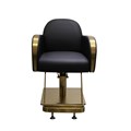 Scorpion Mora Salon Styling Chair - Black & Gold Alternative Image
